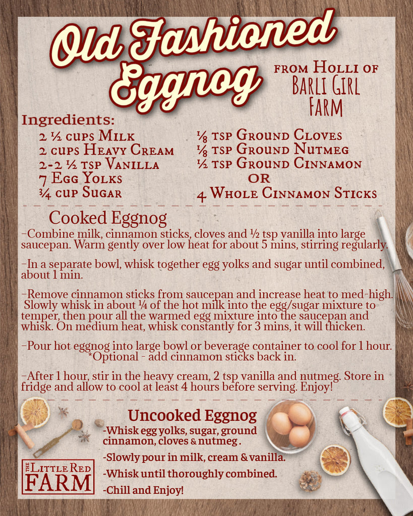 Old Fashioned Eggnog Recipe