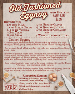 Old Fashioned Eggnog Recipe