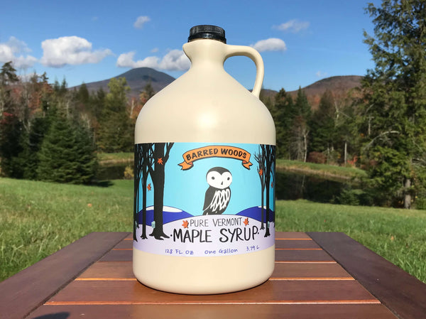 Pure Organic Vermont Maple Syrup - Gallon Jug (128 ounces) - Free Shipping