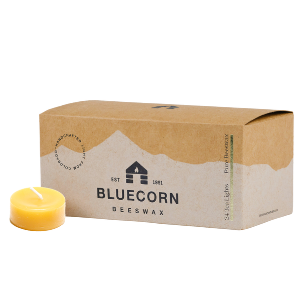 Pure Beeswax Tea Light Candles