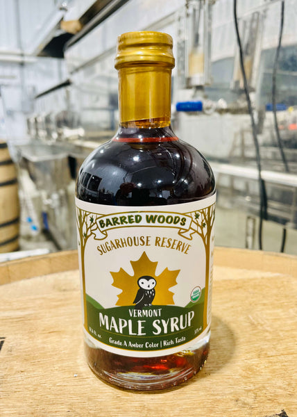 2024 Sugarhouse Reserve Organic Vermont Maple Syrup