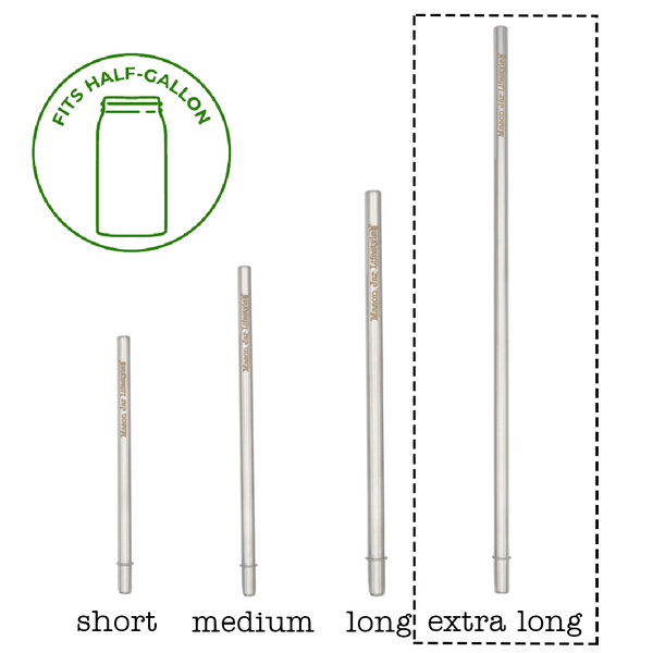 Individual Straws for Mason Jars