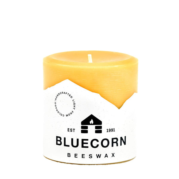 Pure Beeswax Pillar Candles