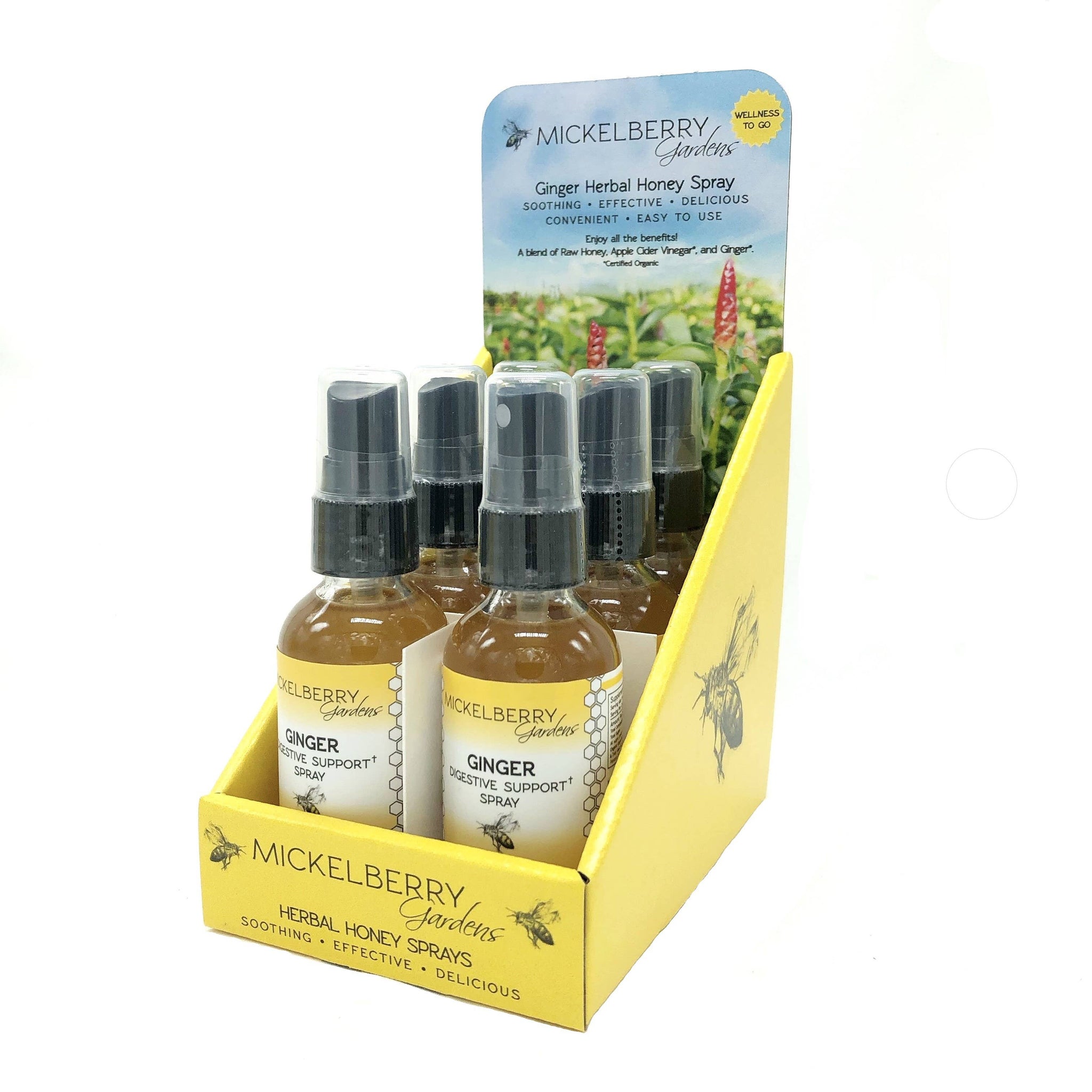 Herbal Honey Spray Display (Pack of 6)